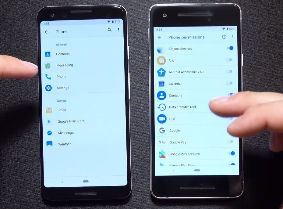 Android Q 加強手機的隱私設定 2 - Android Q 流出：新增暗黑模式加強隱私設定