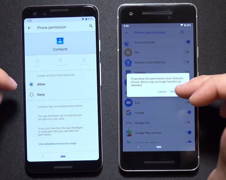 Android Q 加強手機的隱私設定 3 - Android Q 流出：新增暗黑模式加強隱私設定
