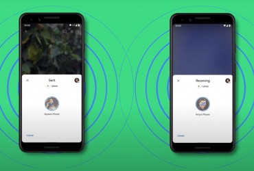 Google Nearby share 功能