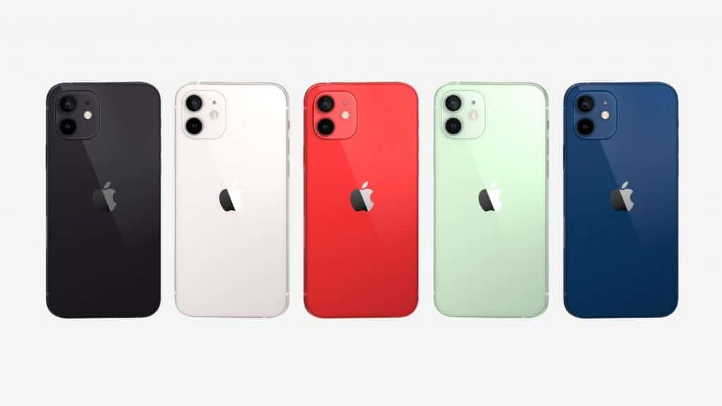 iPhone 12系列顏色