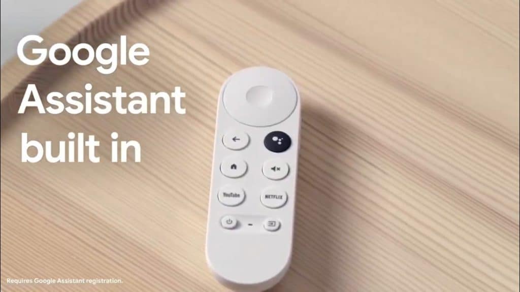 Chromecast with Google TV remote