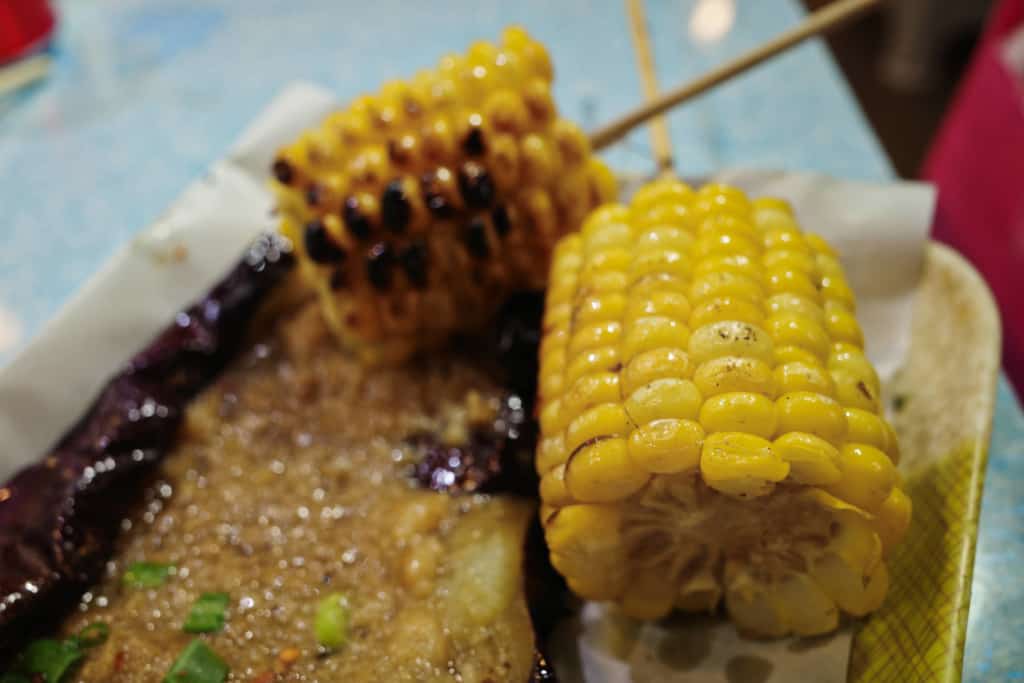 共度一燒：茄子+粟米