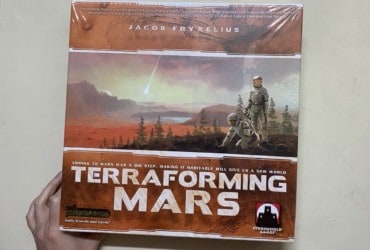 Board Game分享-Terraforming Mars 殖民火星-體驗發展外太空星球