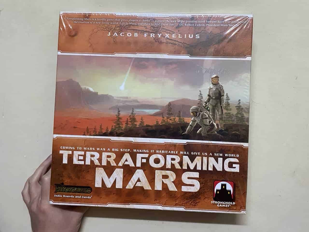 Board Game分享-Terraforming Mars 殖民火星-體驗發展外太空星球