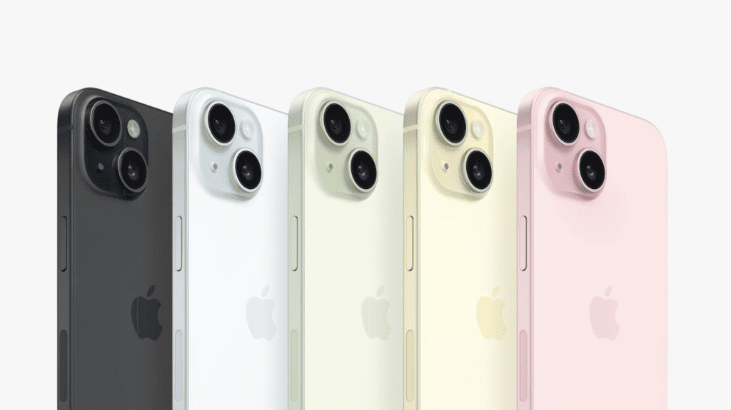 iPhone 15 機身顏色
