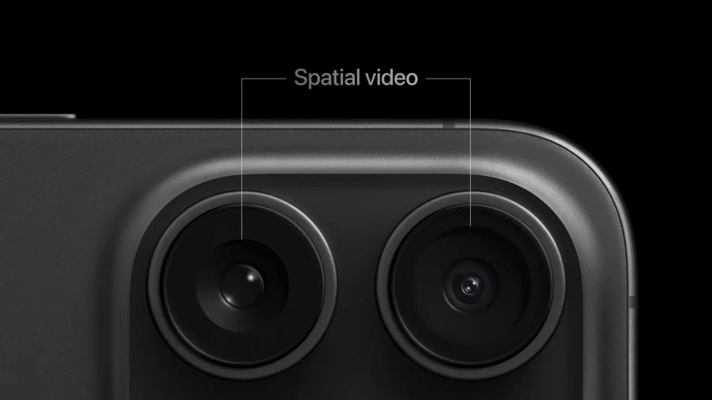 iPhone 15 Pro 支援Spatial Video