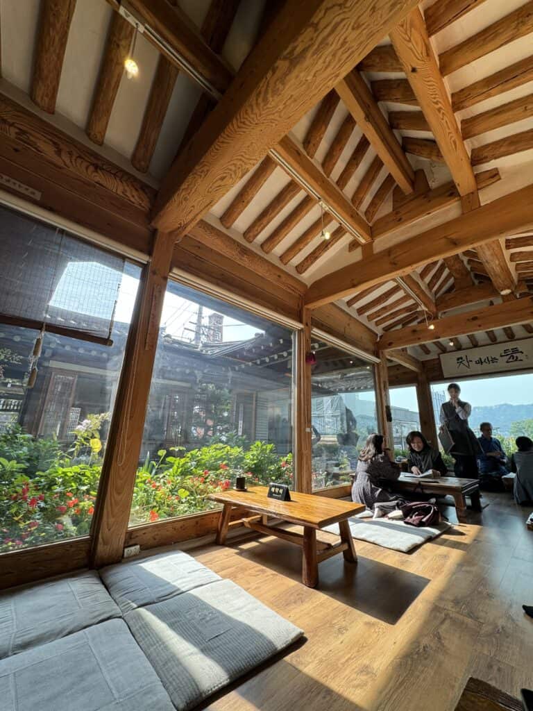 喝茶的庭院 環境