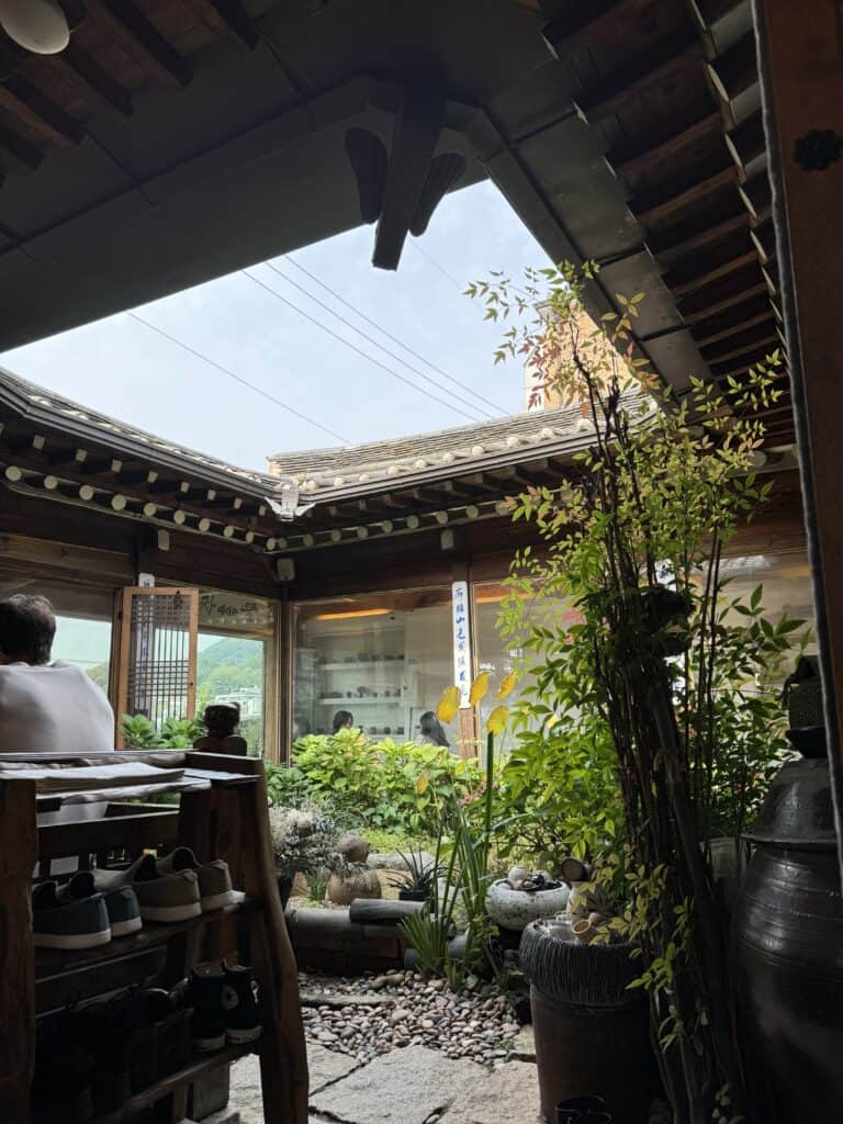 喝茶的庭院 環境