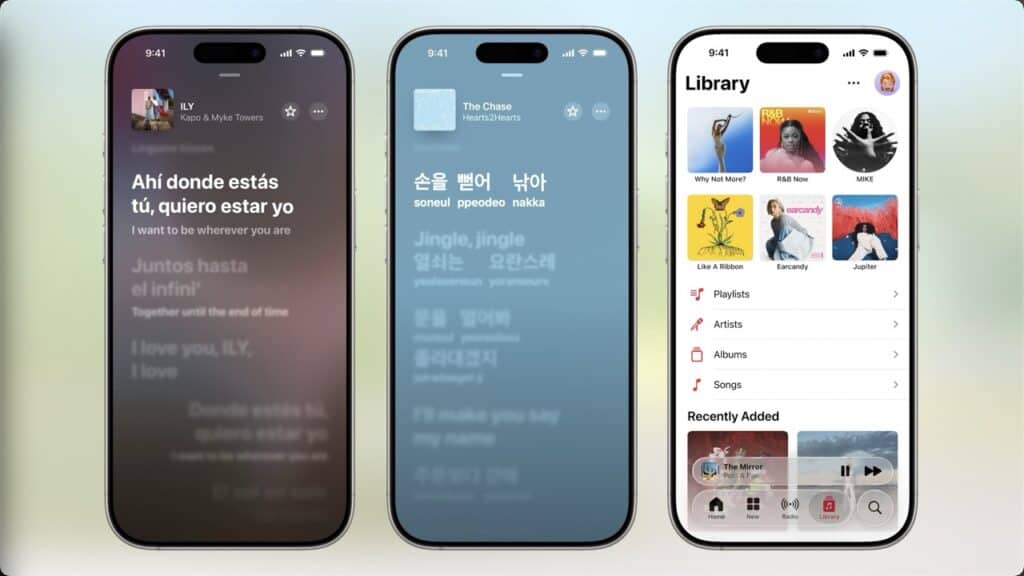 WWDC2025懶人包：iOS26音樂App更新